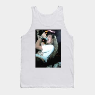 Sebastian Bach Skid Row Photograph Tank Top